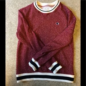 Rare Vintage Red Champion Crewneck Sweatshirt M